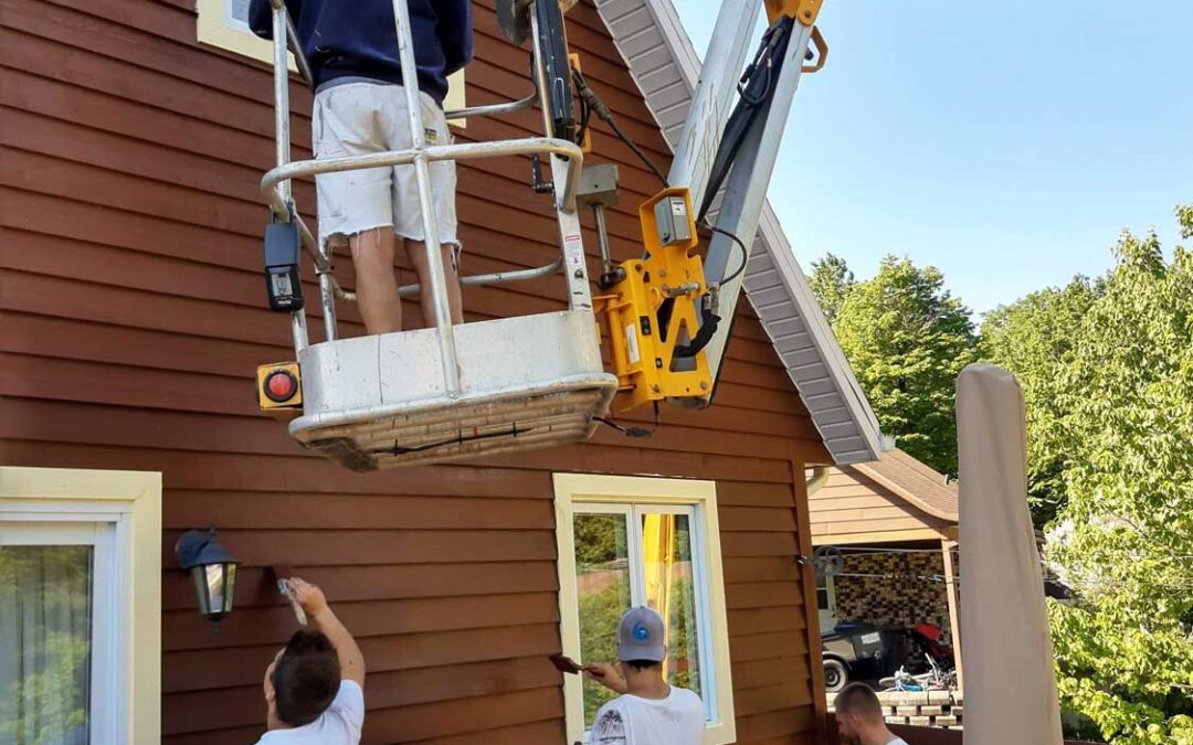 Peintre à Brossard — Entrepreneur peinture résidentielle Rive-Sud Montréal